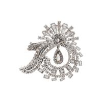DIAMOND PENDANT/BROOCH