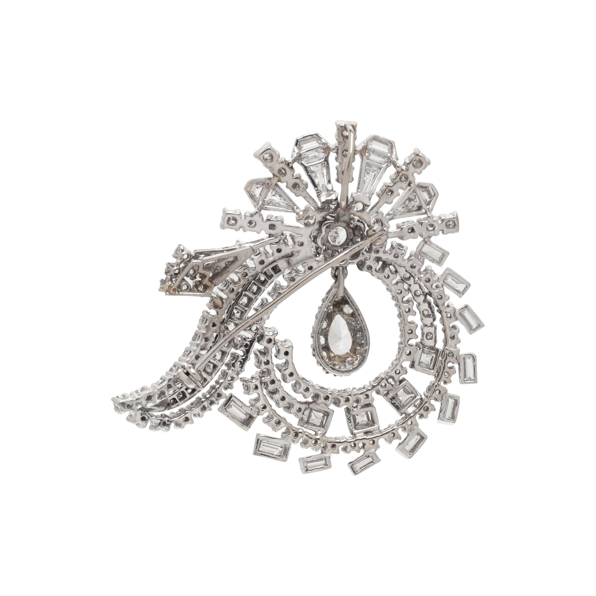 DIAMOND PENDANT/BROOCH