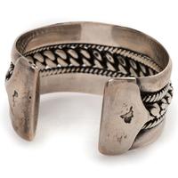 A Southwestern Style Silver Cuff Bracelet