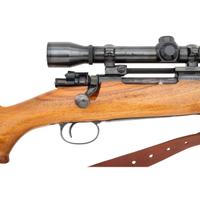 ** Sporterized FN Model 24 with Scope
