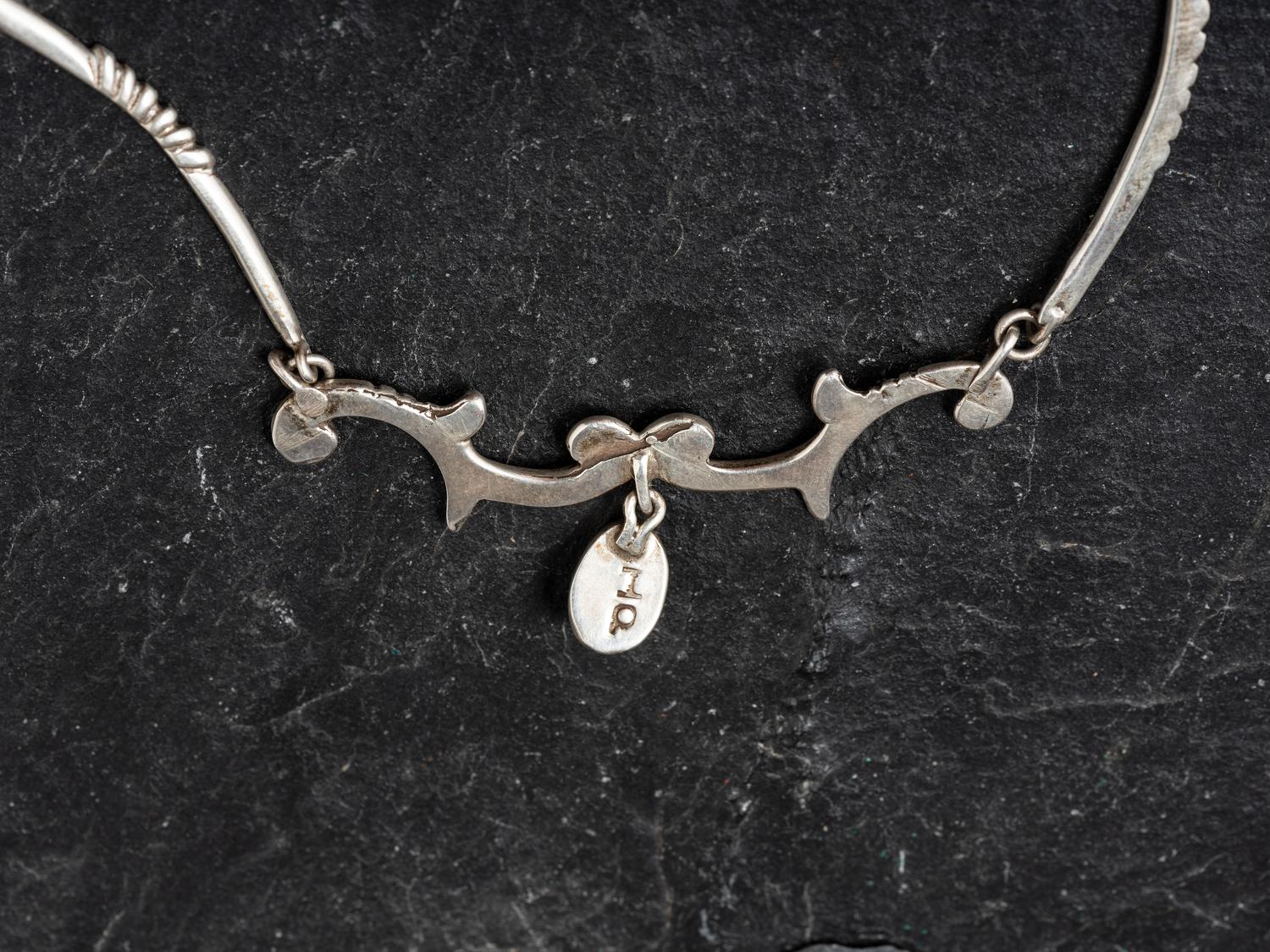 Silver and Turquoise Necklace
