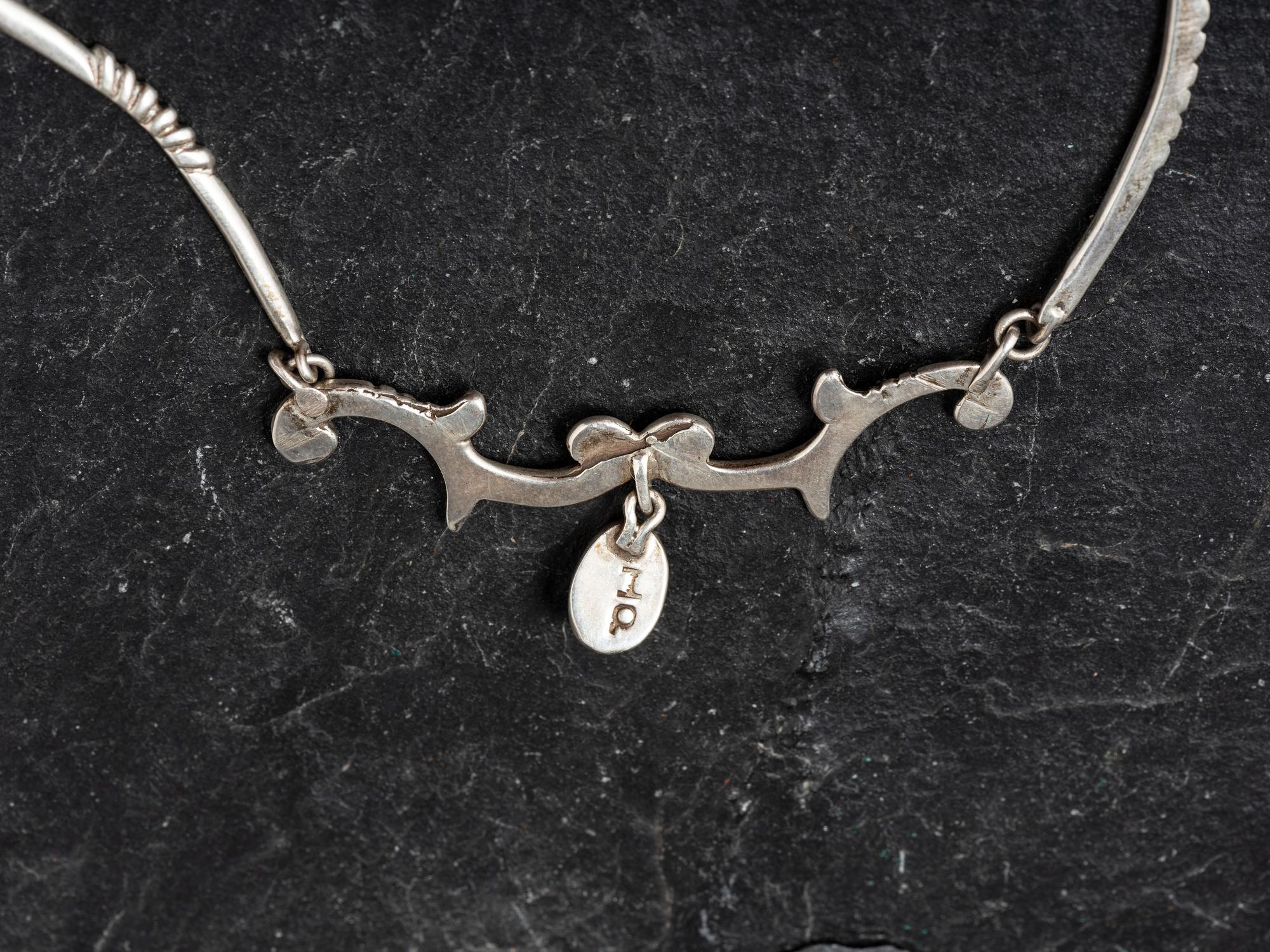 Silver and Turquoise Necklace