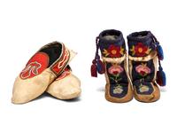 Tlingit and Athapaskan Child's Mukluks