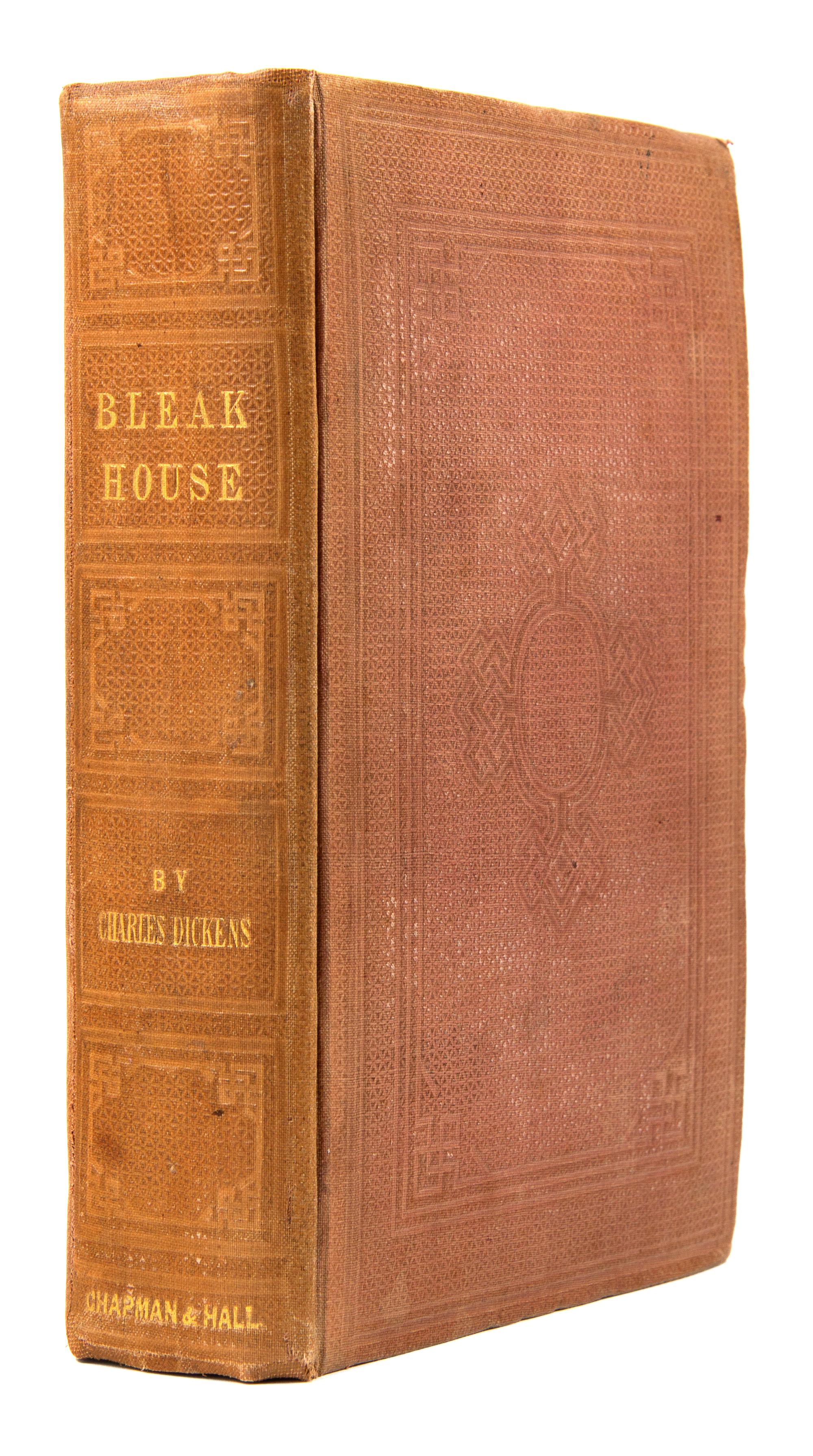 DICKENS, Charles (1812-1870). Bleak House. London: Bradbury & Evans, 1853.