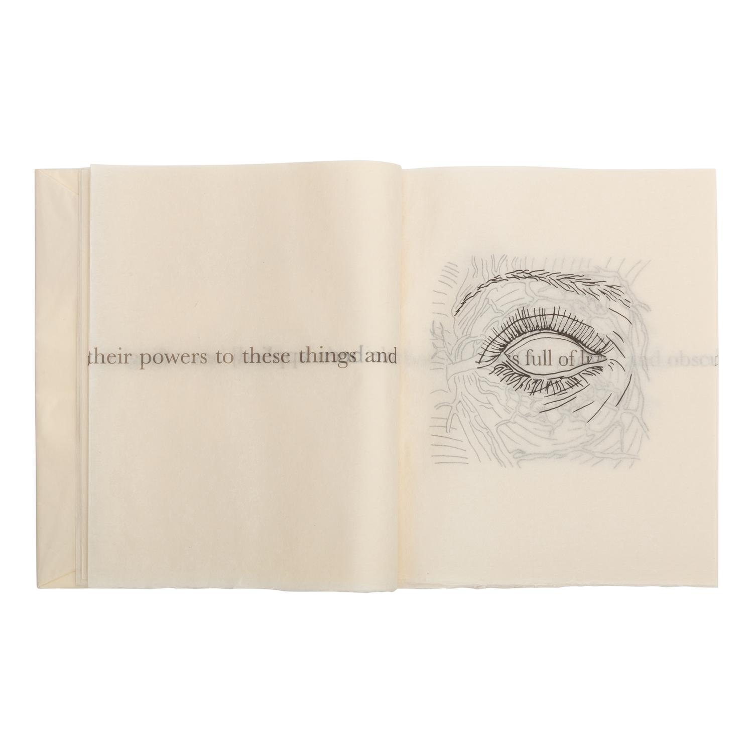 Kiki Smith (American, b. 1954) — The Vitreous Body (complete portfolio of eighteen with justification page and text by Parmenides of Elea), 2000