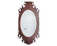 A George III Mahogany Mirror