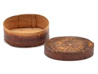 A Paint-Decorated Sinew-Bound Bentwood Box