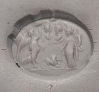 A Roman Green Jasper Ring Stone with an Allegorical Scene
