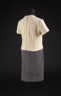 Christian Dior by Marc Bohan Haute Couture Ensemble, Autumn-Winter 1964 — Worn by Dame Olivia de Havilland.