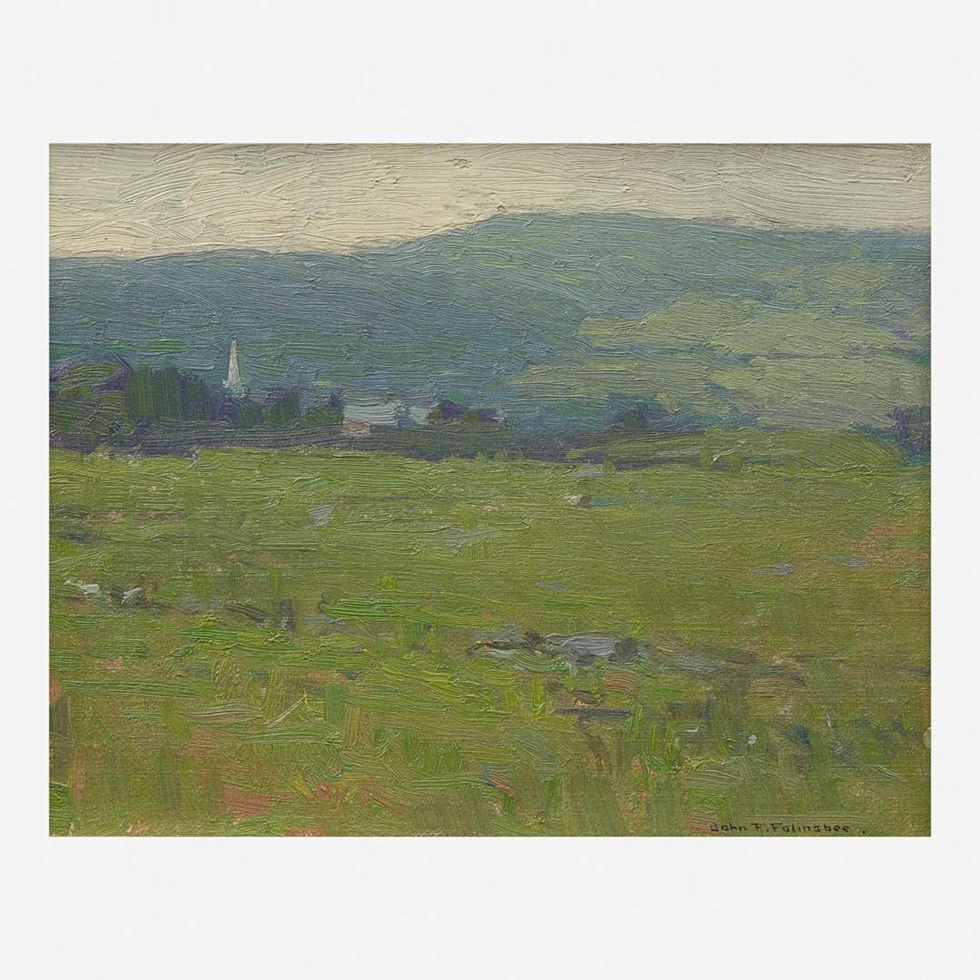 John Fulton Folinsbee (American, 1892-1972) Rolling Landscape