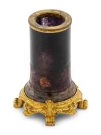 A French Gilt Bronze Mounted Blue John Vase