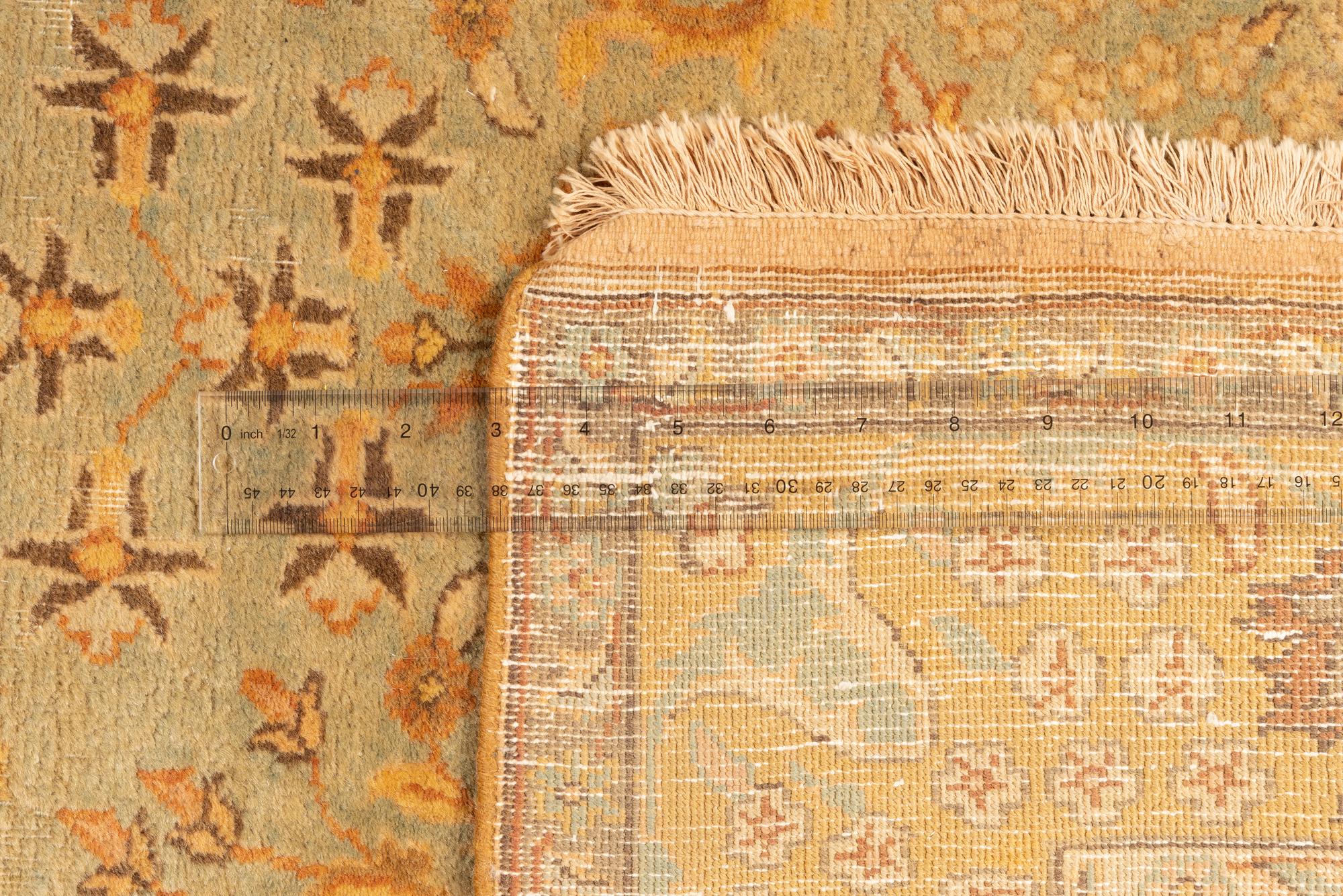 An Indo-Kashan Wool Rug