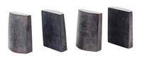 Two Pairs of Stone Book Ends Height 8 inches. — 20TH CENTURY