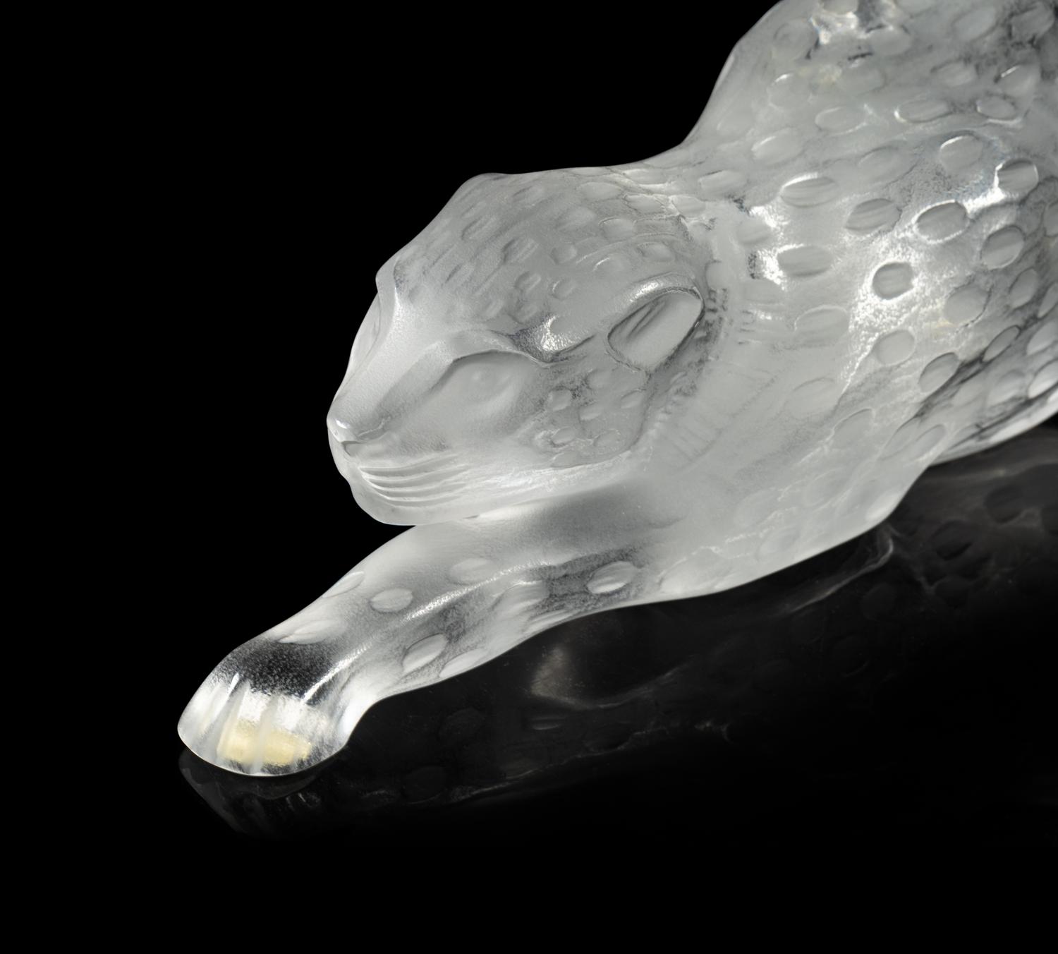 A Lalique Panther Figure