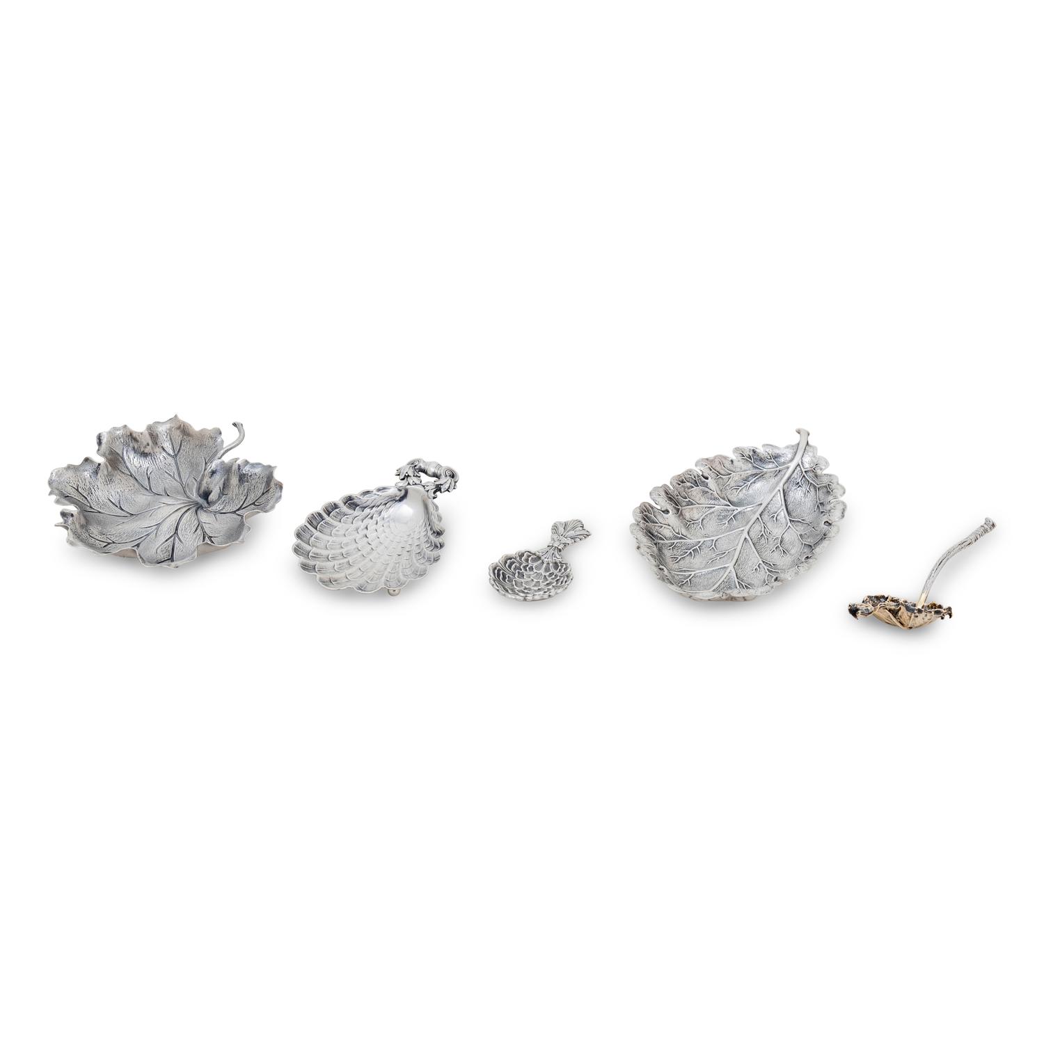 A Group of Five Buccellati Silver Articles