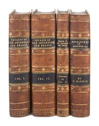 DARWIN, Charles (1809-1882). -- Robert FITZROY, editor (1805-1865), and Capt. Philip Parker KING (1793-1856). A Narrative of the Surveying Voyages of His Majesty's Ships Adventure and Beagle, between the years 1826 and 1836 . London: Henry Colburn, 1839.
