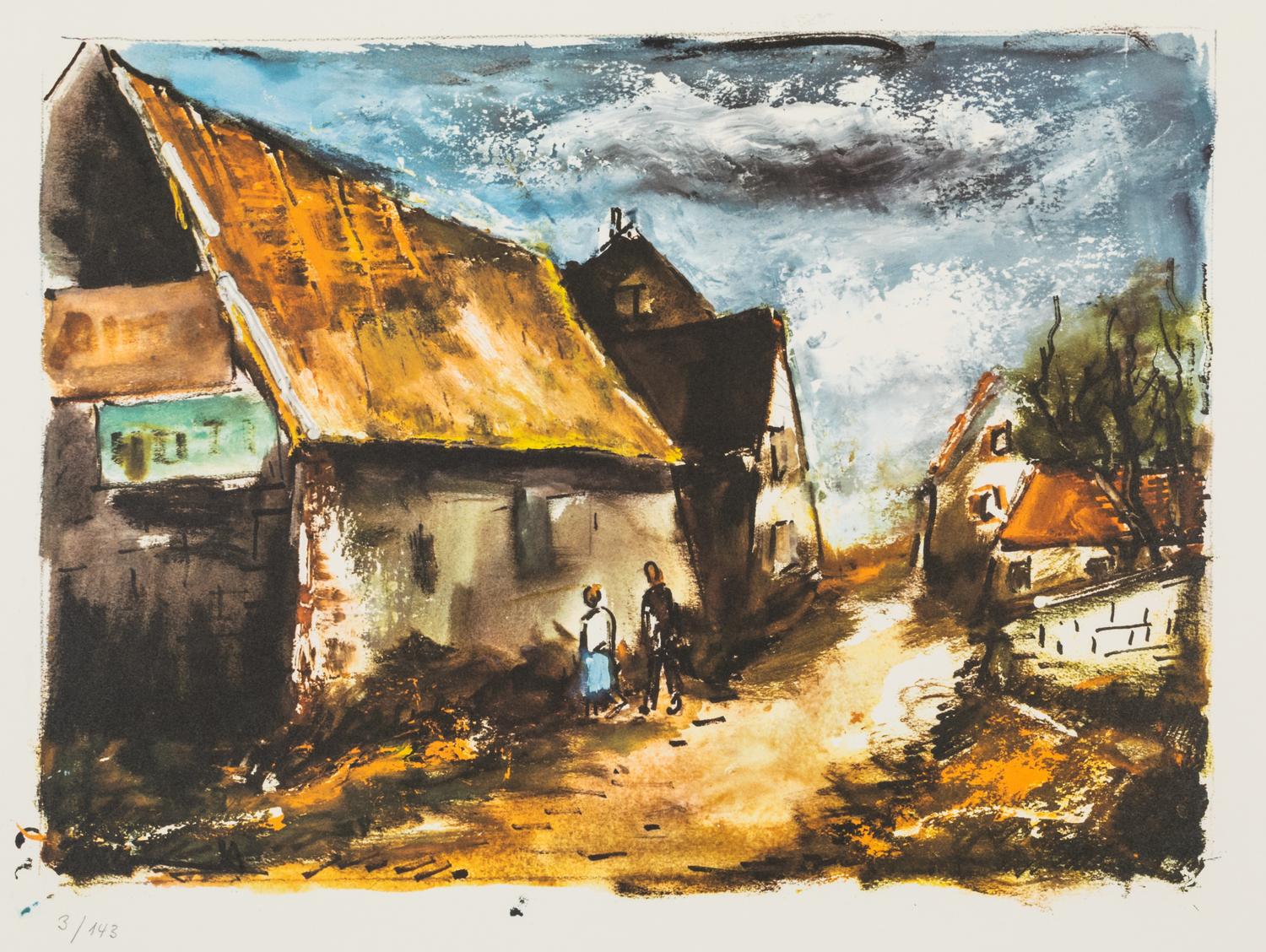 Maurice de Vlaminck, (French, 1876-1958), A group of thirteen works including a complete portfolio
