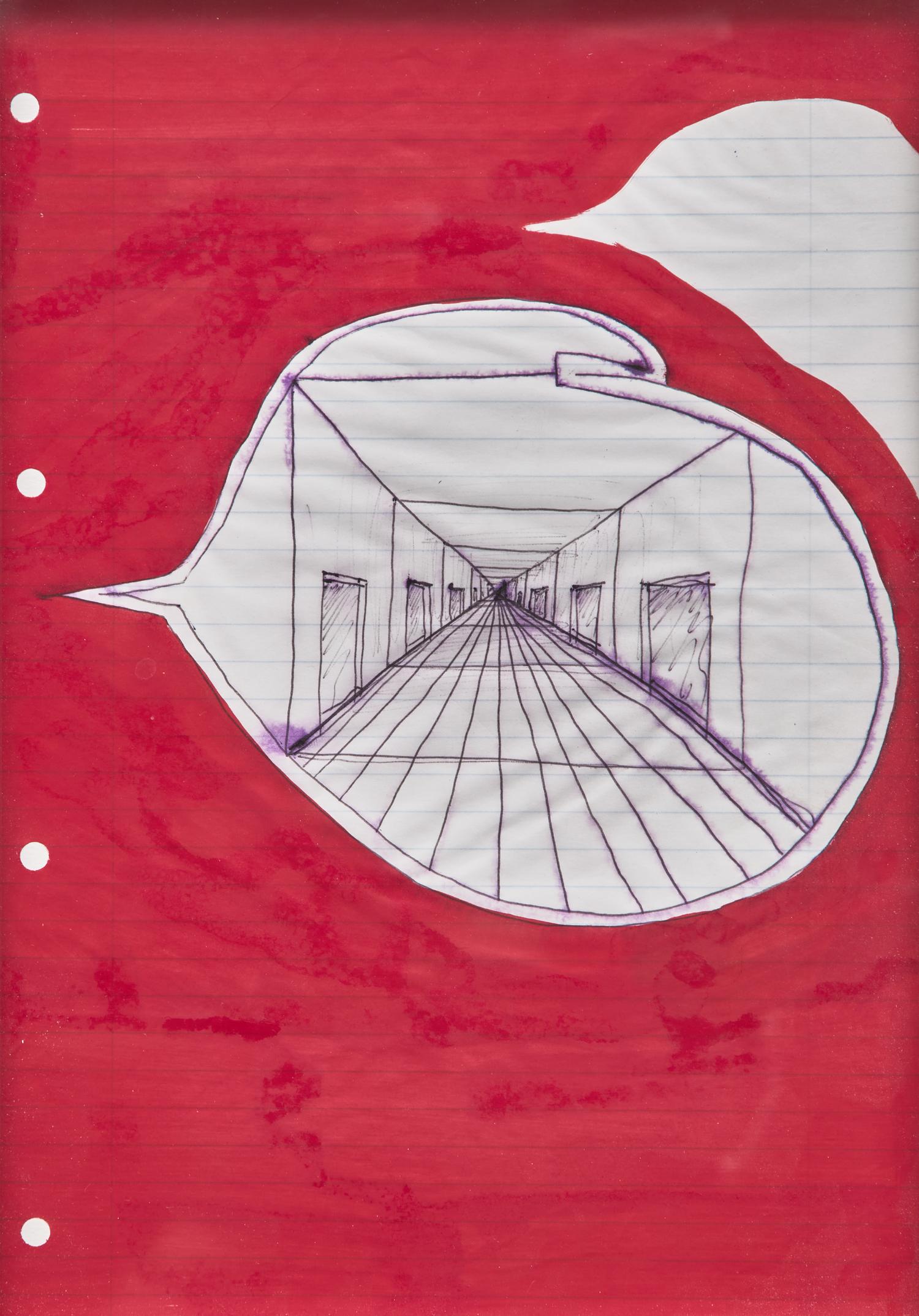 Weak Eyes / Soft Hair , 2000 (two works)