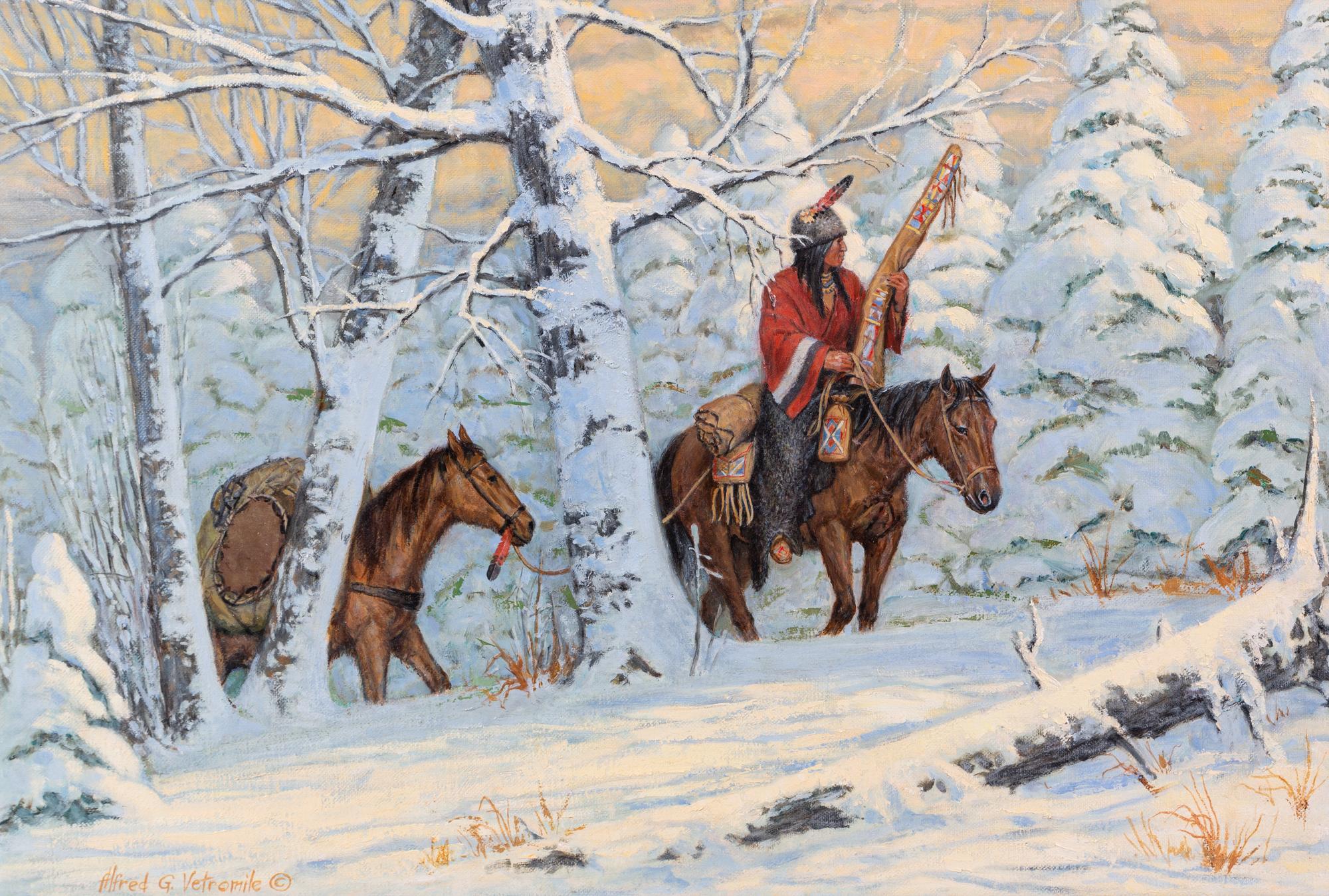 The Metis Trapper, and Bridger Meets Blackfeet