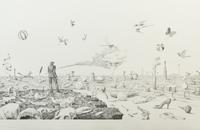 John Wilde, (American, 1919-2006), Wildeview, 1988