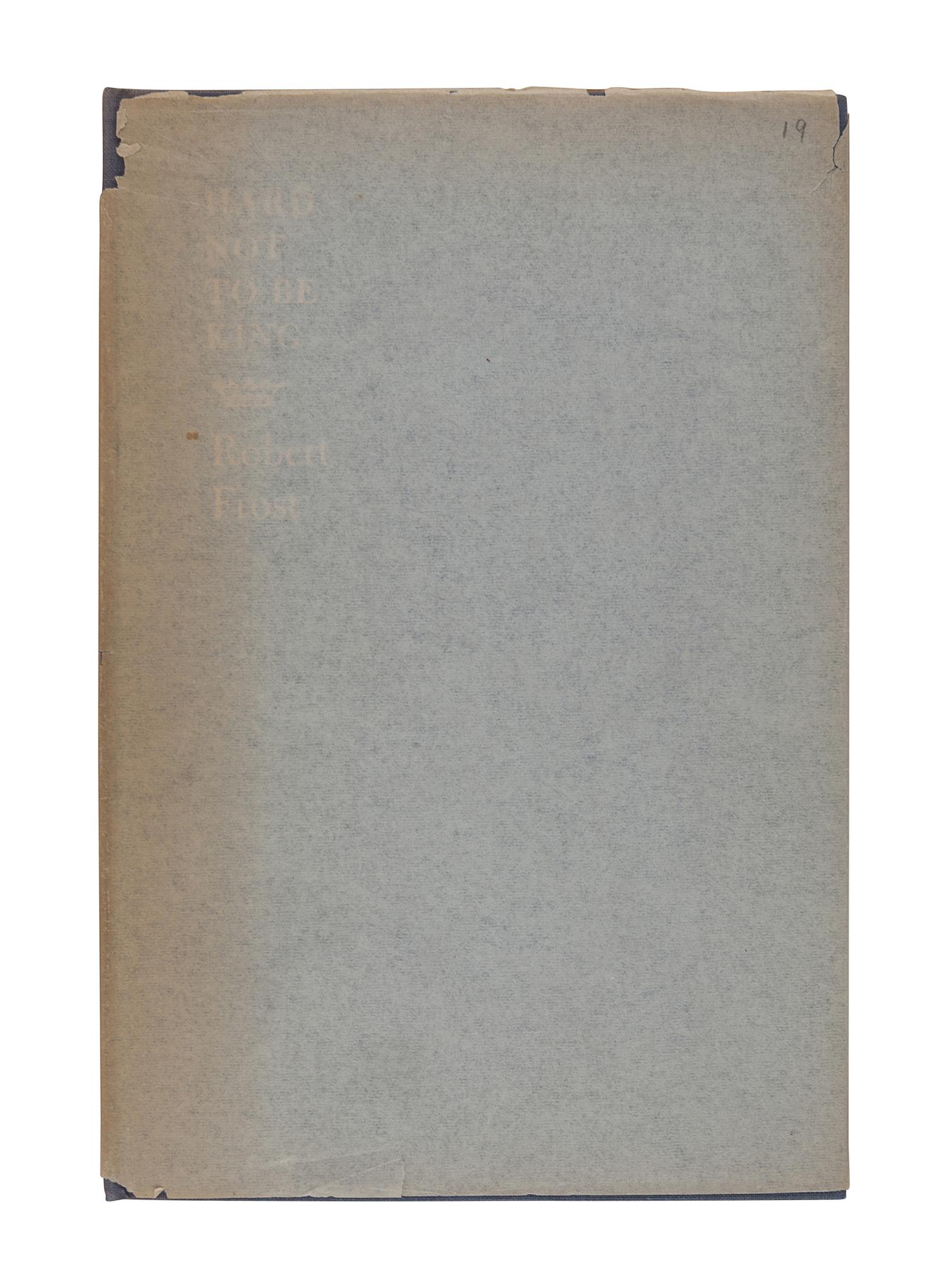 FROST, Robert (1874-1963). A group of 7 signed limited editions, comprising: