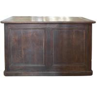 A Paneled Shop Counter 47" W x 25.5" D x 29.5" H — France, Early 20th Century