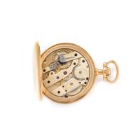 VACHERON CONSTANTIN, 18K YELLOW GOLD OPEN FACE POCKET WATCH