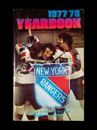 A Group of 16 1960s - 1980s New York Rangers Blue Book Media Guides,