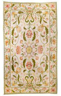 A Needlepoint Wool Carpet, 14 feet x 21 feet 8 inches.