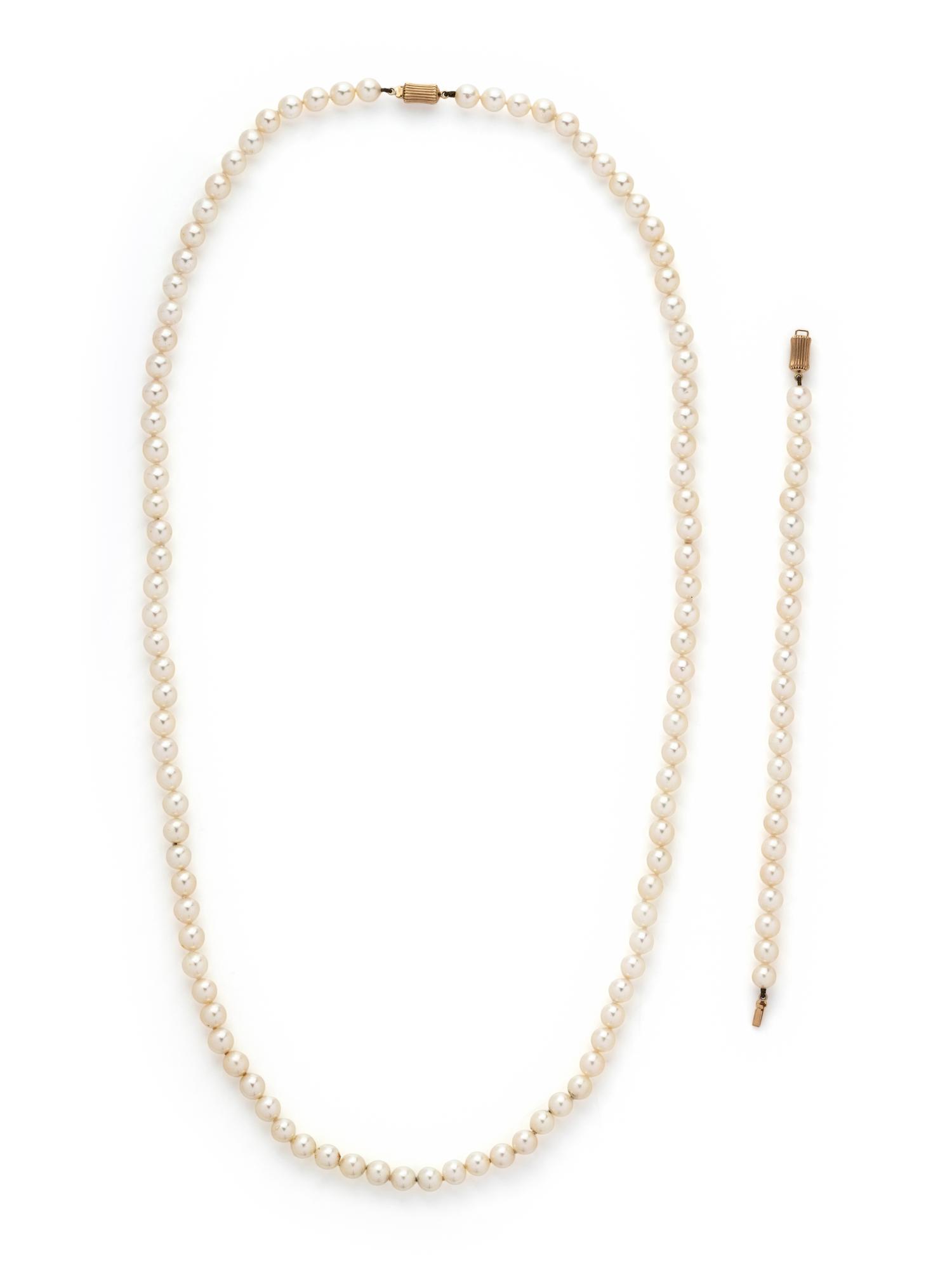 CONVERTIBLE CULTURED PEARL SET
