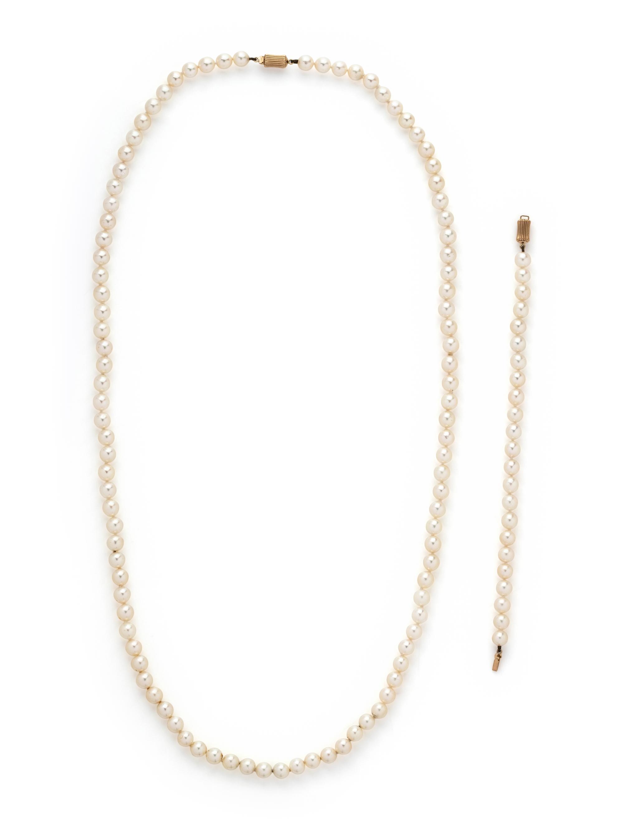 CONVERTIBLE CULTURED PEARL SET