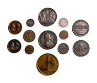 [EXONUMIA] Thirteen Commemorative Medals Relating to Louis XIV