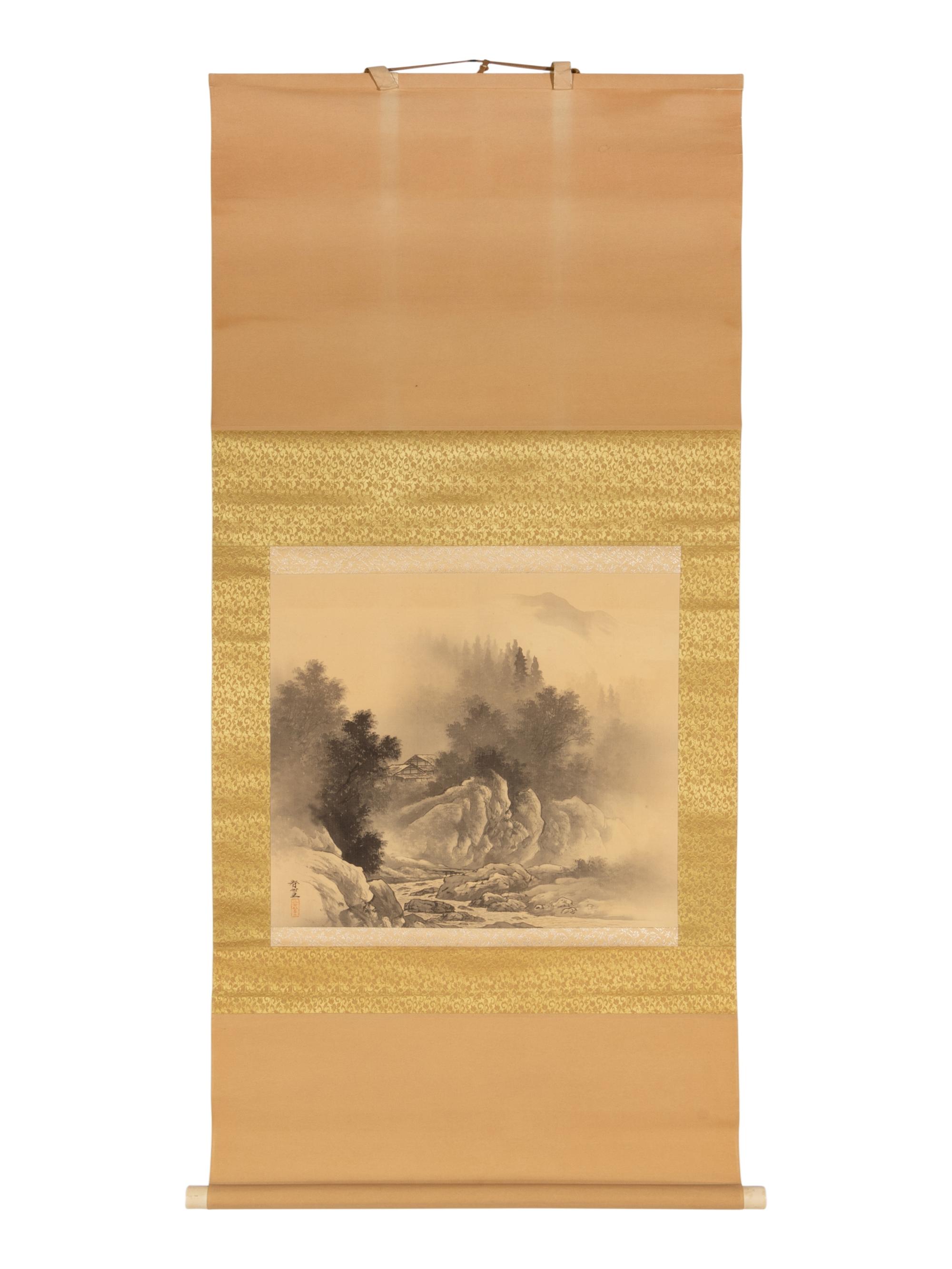 Five Japanese 'Landscape' Paintings