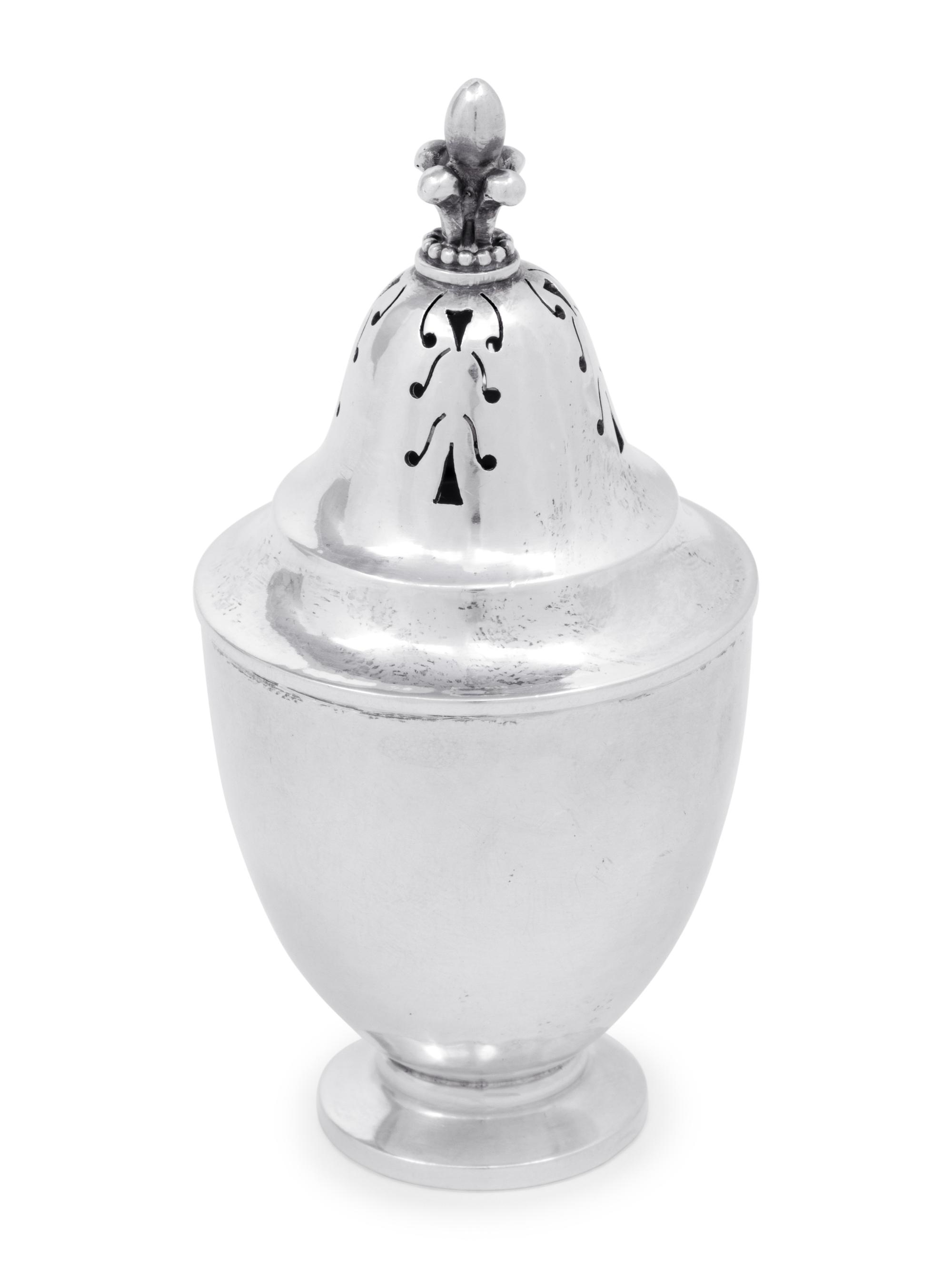 A Group of Three Georg Jensen Silver Table Articles