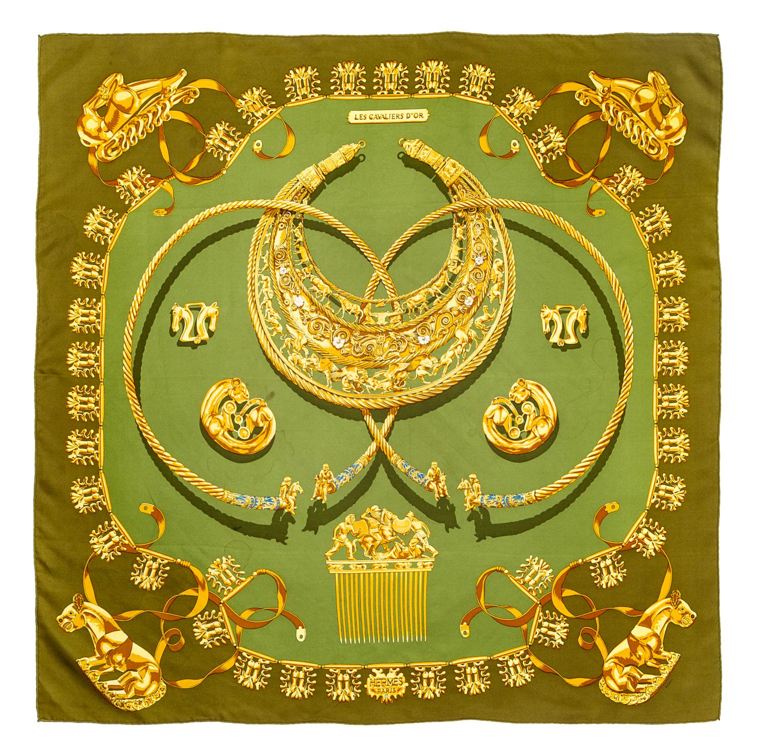 An Hermès 90cm Silk Scarf, 36" x 36".