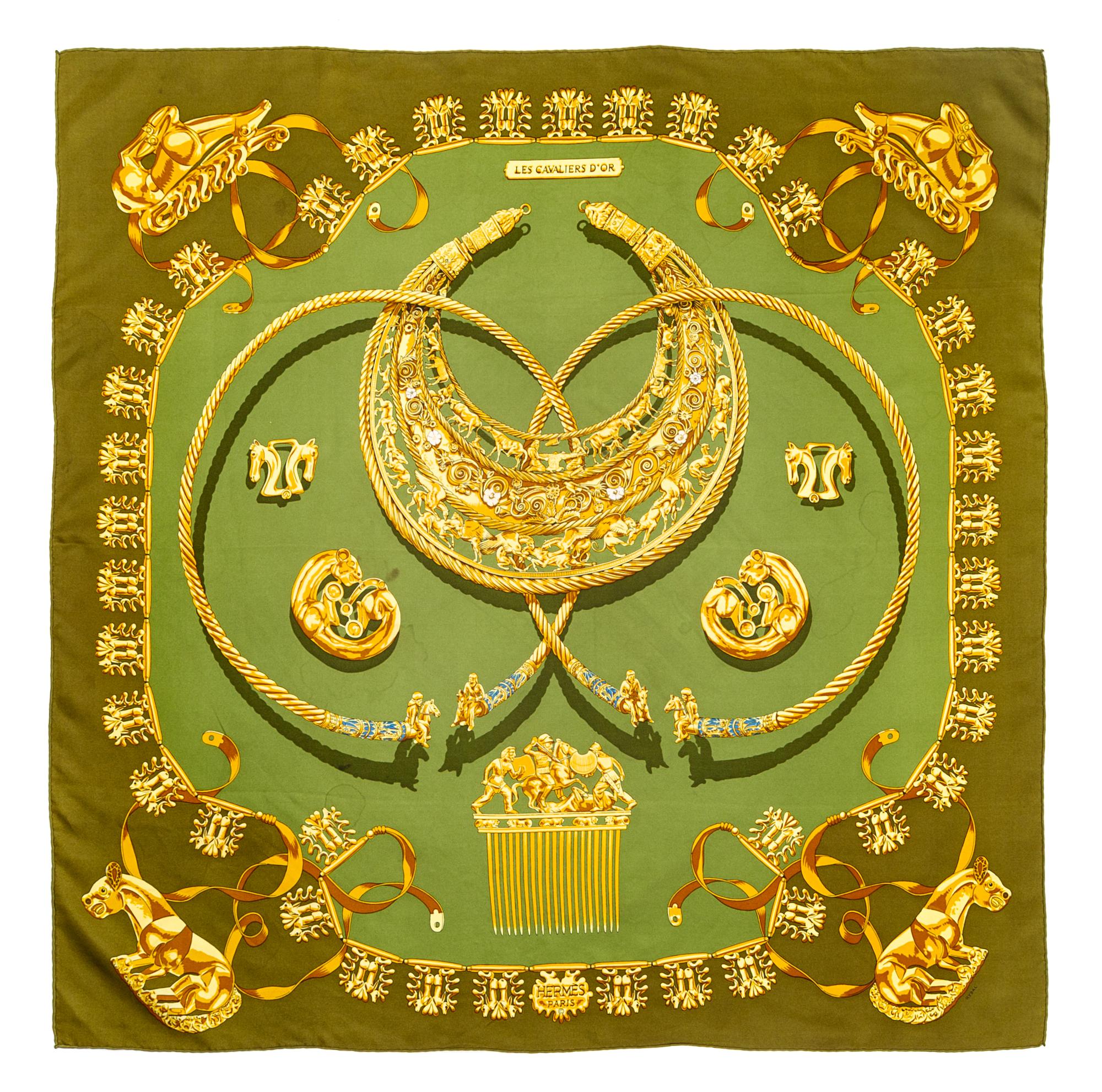 An Hermès 90cm Silk Scarf, 36" x 36".