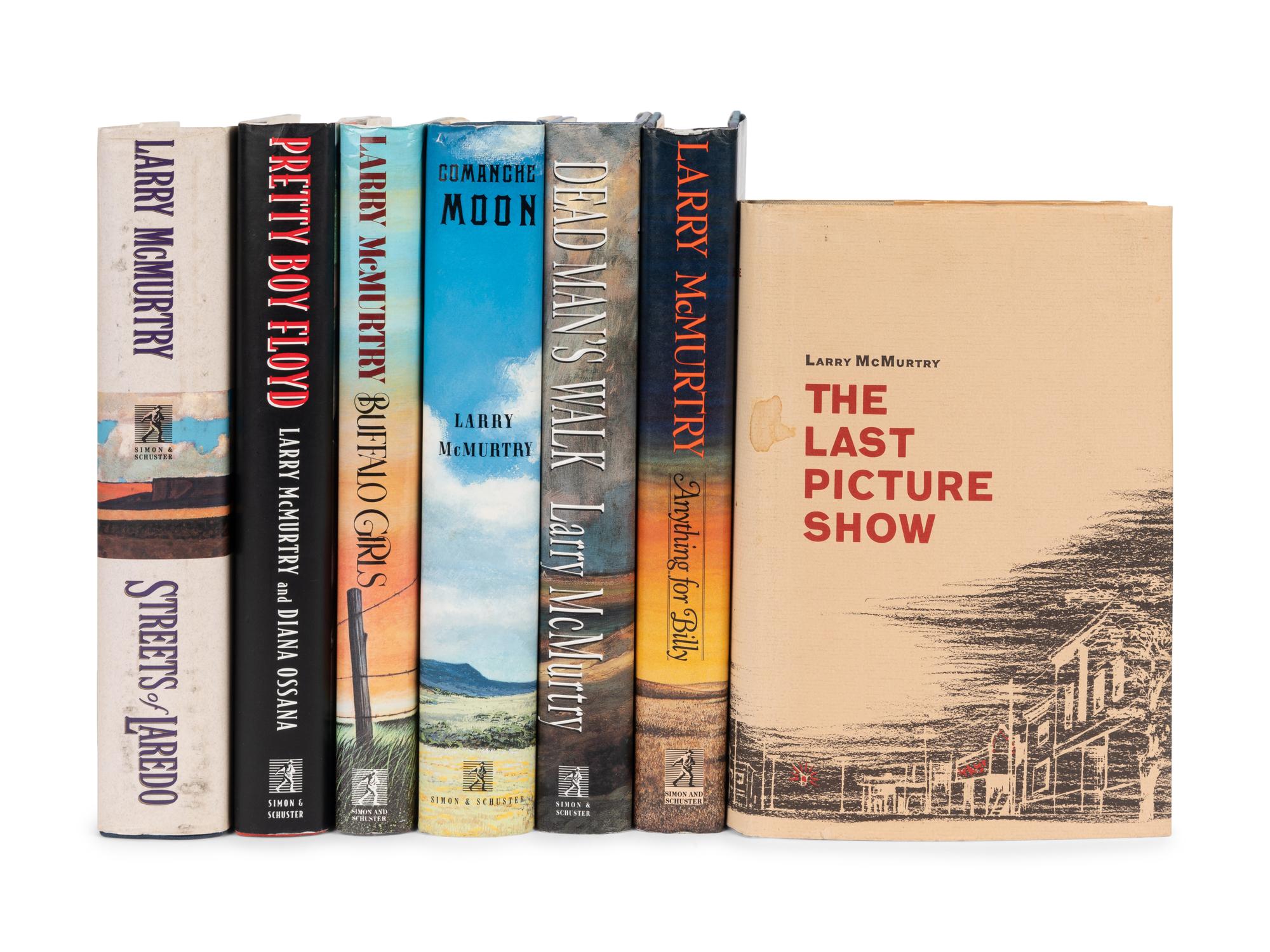 MCMURTRY, Larry (1936-2021). A group of 7 works, comprising: