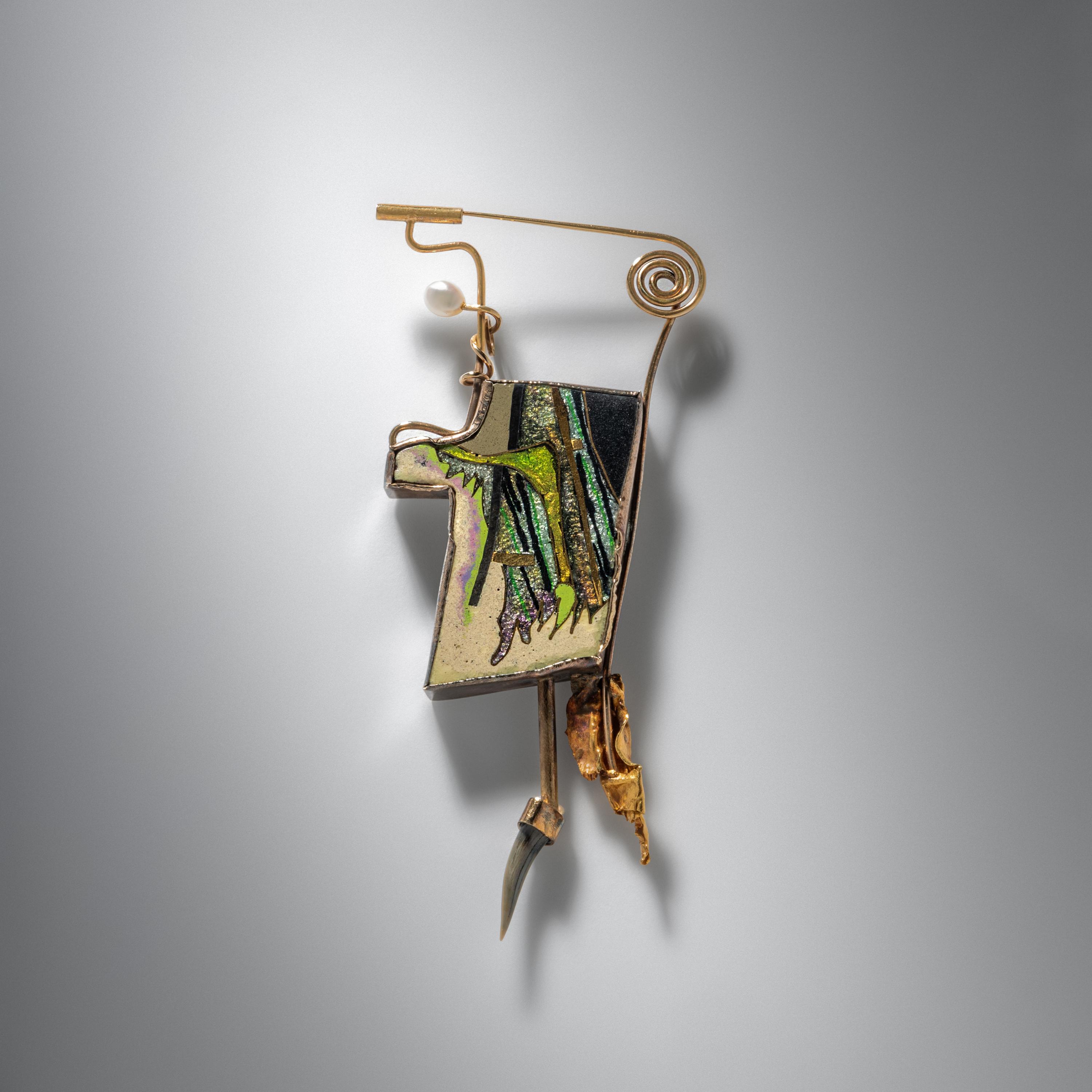 Brooch , Opium I 1980