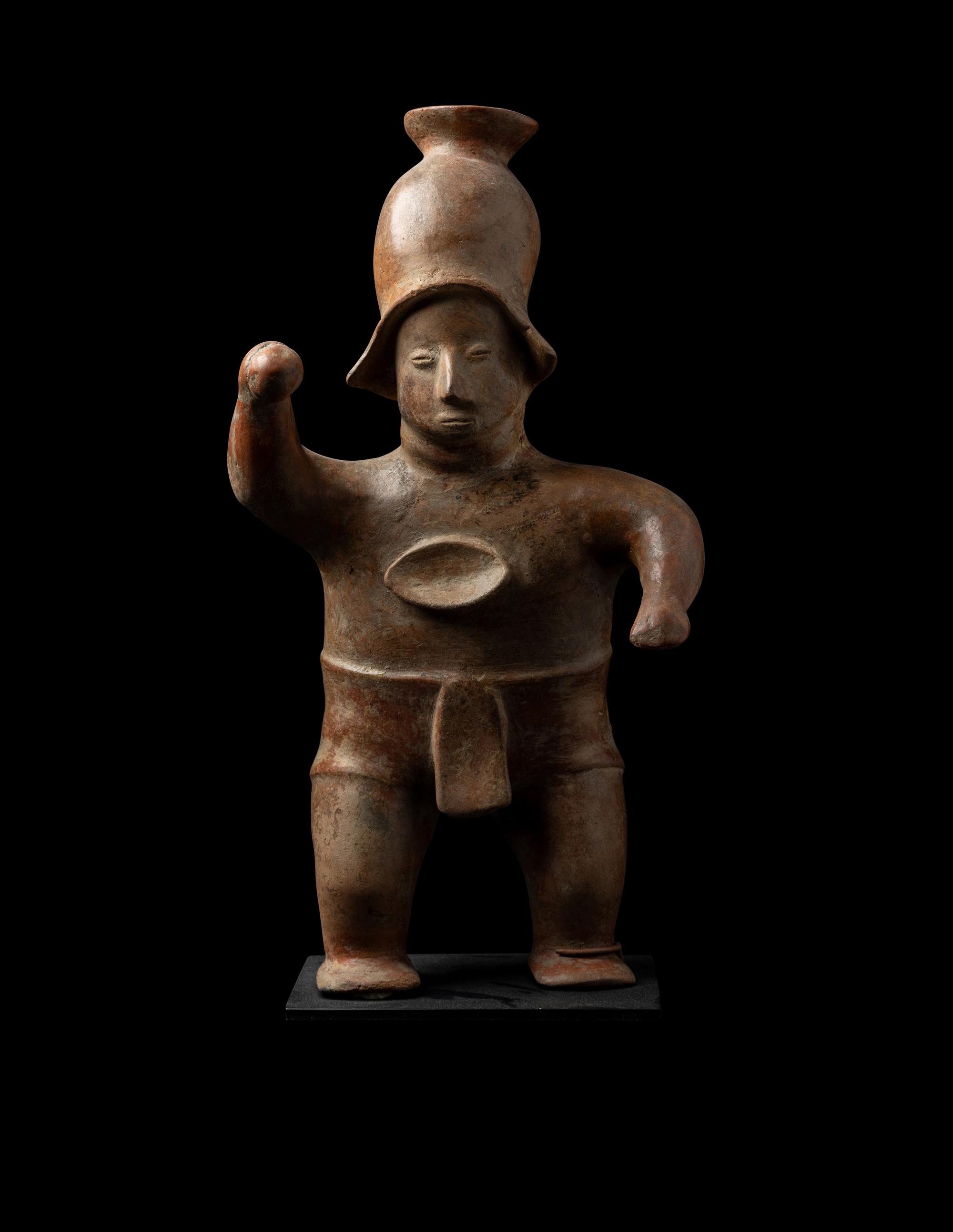 A Colima Standing Ballplayer