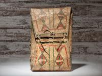 Blackfeet Painted Buffalo Hide Parfleche Envelope