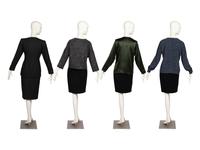 Four Designer Items, by Galanos, Valentinoo, Brunello Cucinelli, 1980-2000s