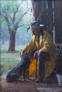 Martin Grelle, (American, b. 1954), More than Friends, 1994