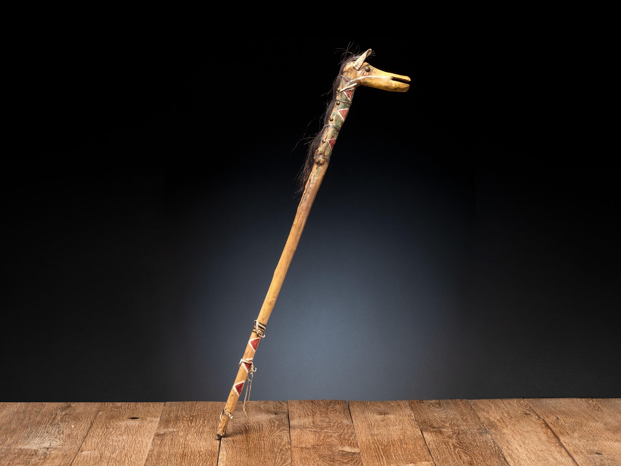 Plains Decorated Horse Dance Stick