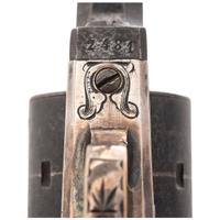 Moore 7-Shot Revolver Inscribed to Lt. Col. J.B. Leake - POW - with CDV and GAR Badge