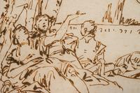 Crowd Scene with Angels