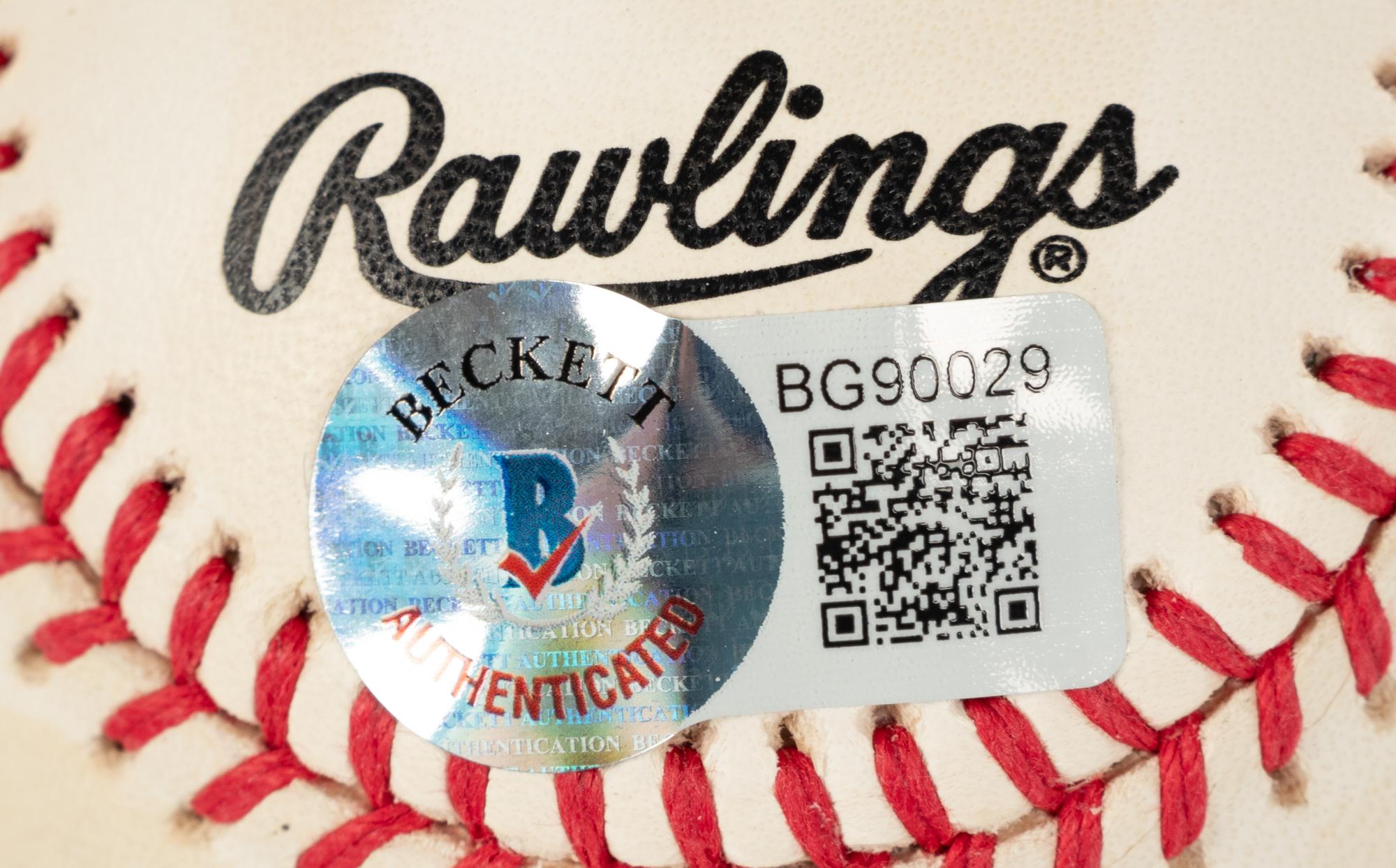 A Group of 16 Hall of Fame Signed Autograph Baseballs (Beckett Authentication Services BAS Certified),