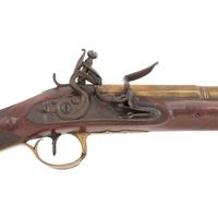 Brass Barrel Flintlock Snap Bayonet Blunderbuss by Barber & Boiler