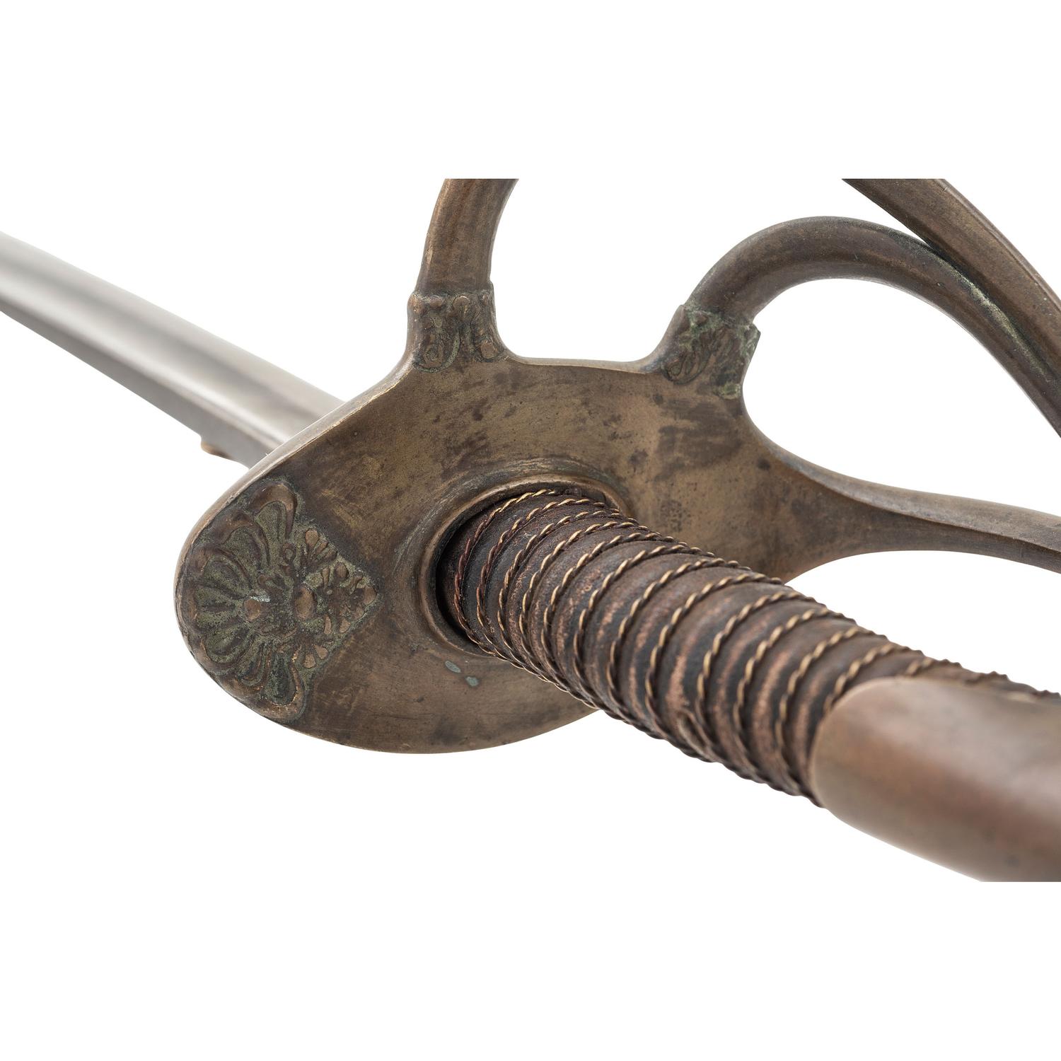 Leech & Ridgon Cavalry Officer's Saber with Brass Scabbard