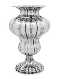 An Eastern European Silver Vase
