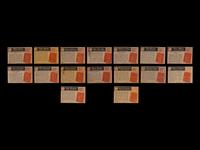 A Group of 58 1955 Bowman Baseball Cards Including Ernie Banks,